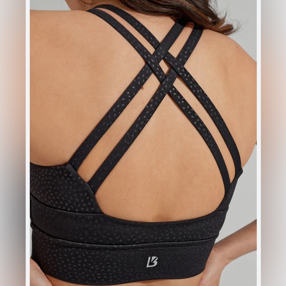 Buffbunny Rosa Sports Bra V2 Embossed Bossy Print - Picture 1 of 8